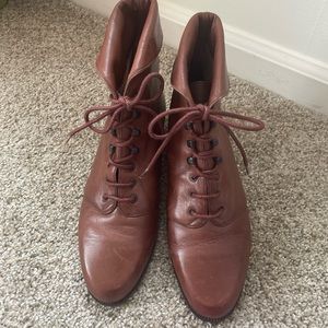 Leather Ankle Boots 90s size 6.5